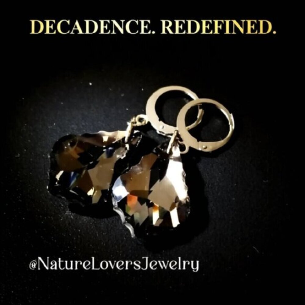 Sexy! Seductive! Decadent! Gorgeous! Festive! Black Shimmering Bling Chandeliers